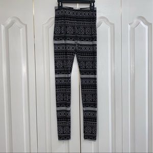 Junior girls mid-rise leggings, XS